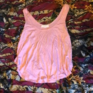 Loose swing fit tank top